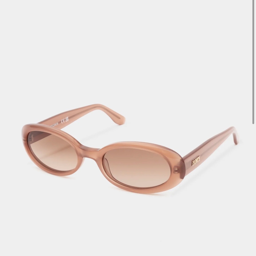 DMY Valentina Milky Almond Sunglasses